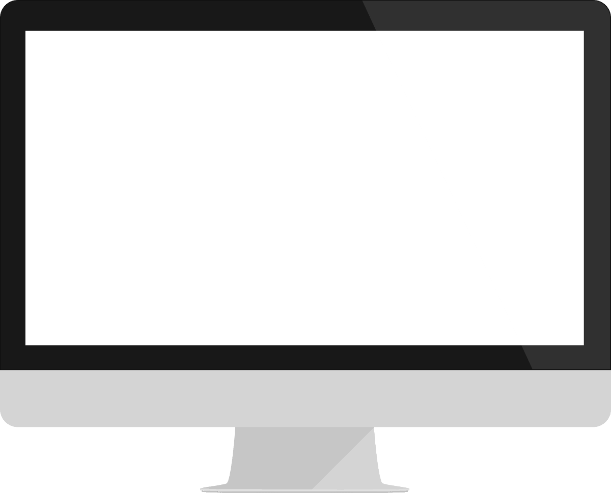 Save The Date The Black & Red Ball Will Take Place - Imac Mock Up Png (1200x969)