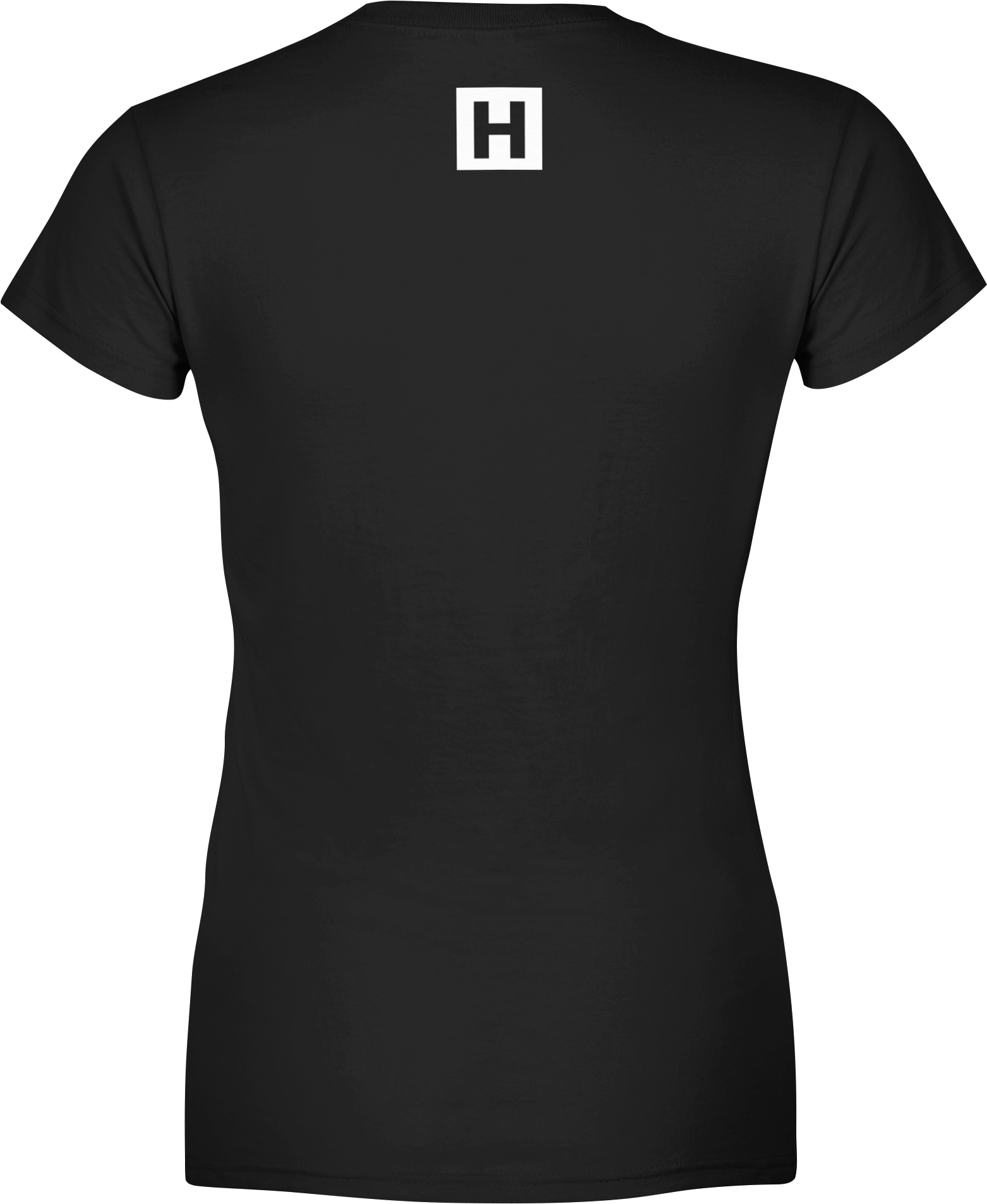 Hstlr Clothing Women's Tee Black - Black Cotton Shirt With Collar (2500x2500)