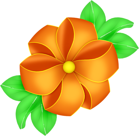 Flower Clipart - Portable Network Graphics (453x444)