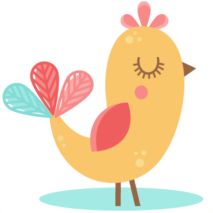 Yellow Cricut Bird Clipart - Cute Bird Clipart Png (432x432)