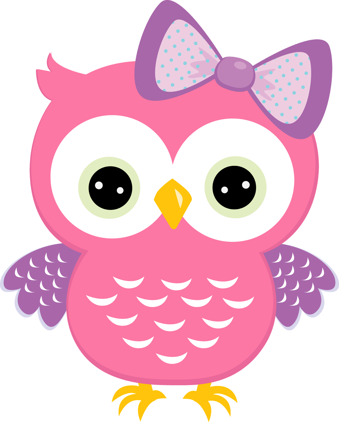 Owls And Birds Frozen - Pink Owl (1286x1600)