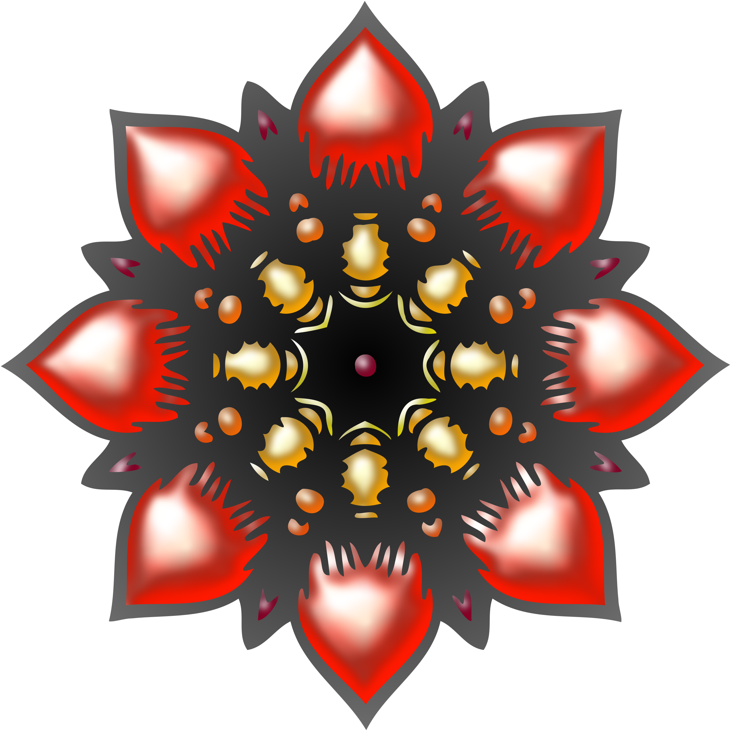Abstract Flower 3 - Pago Con Tarjeta Kiwi (2400x2400)