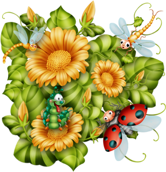 Cute Clipart, Happy Kids, Happy Planner, Baby Animals, - Flower (600x600)