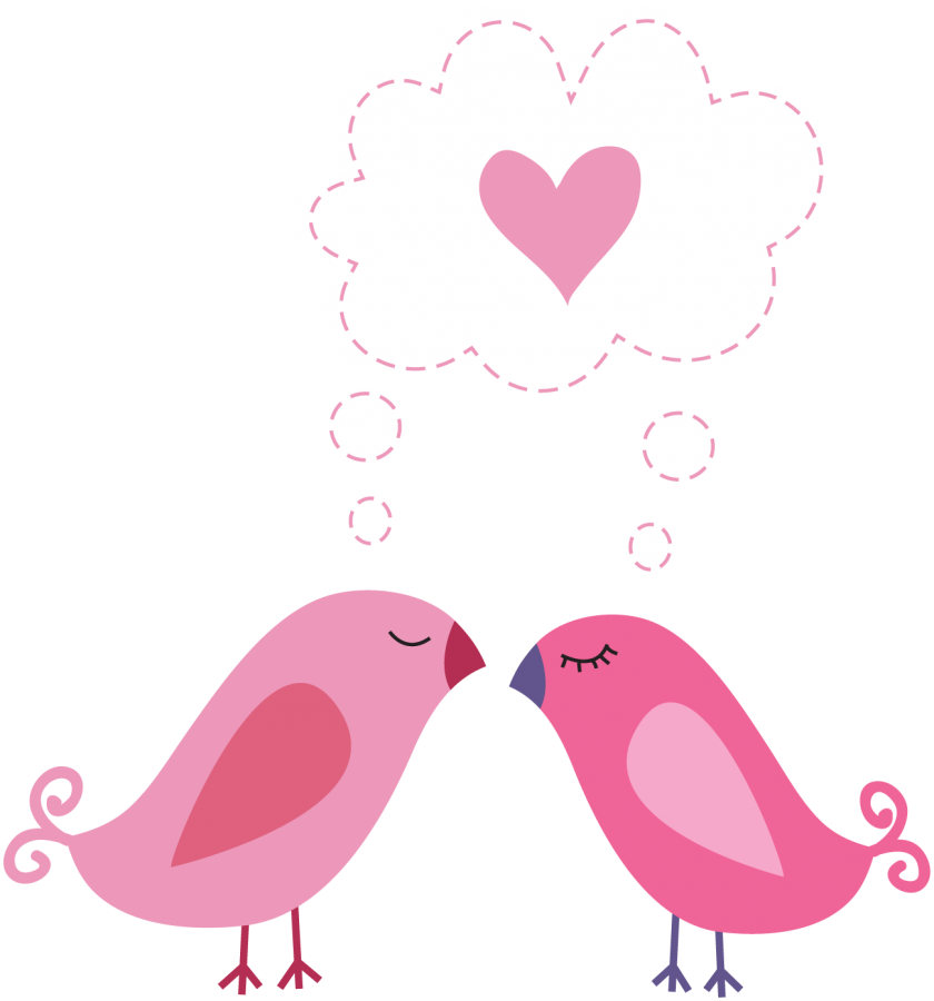 Love Birds - Love Birds Clip Art (840x900)