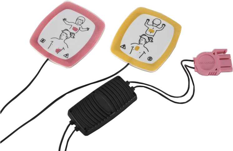 Infant Child Electrodes - Physio Control Lifepak Infant/child Reduced Energy (763x484)