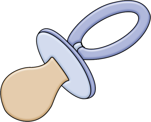 Infant Pacifier Clip Art - Pacifier (610x496)