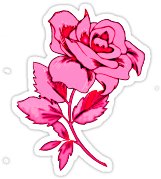 Victorian Rose Stickers By Bree Ammerman - Redbubble (375x360)