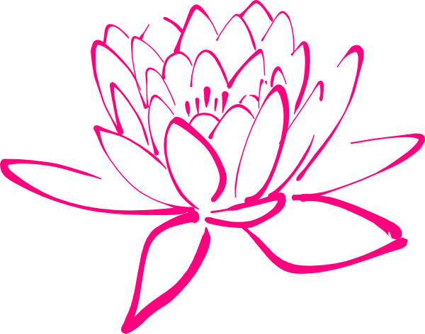Lotus Flower Ornament (round) (600x472)