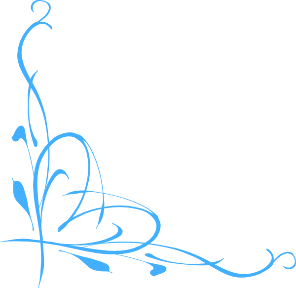 Blue Vine Svg Clip Arts 600 X 583 Px - Heart Vine (600x583)