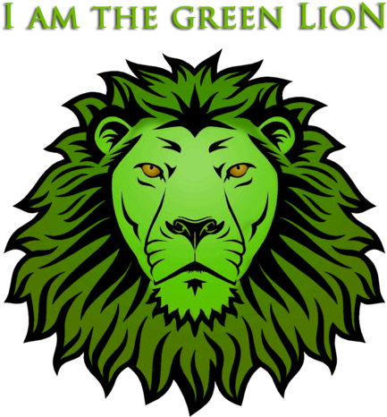 Green Lion - Logo The Green Lion (441x500)