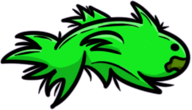 Shiny Lion Fish - Helmet Heroes Pine Tree Log (640x368)