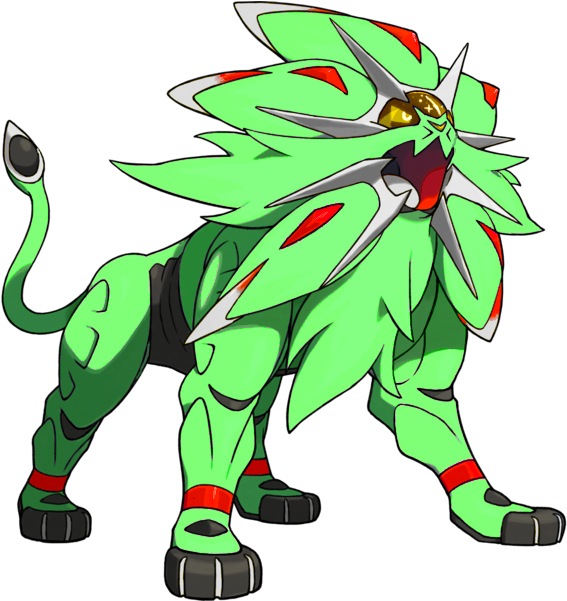 'alchemic Lion' Color Concept By Aurashaman - Pokemon Sonne 3ds Nintendo 3ds (600x600)