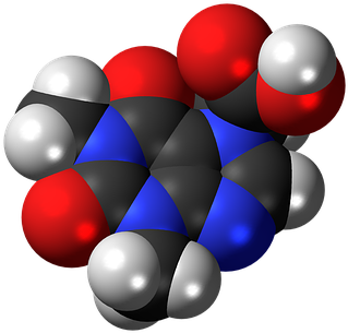 Acefylline, Estimulante, Molécula - Graphic Design (354x340)