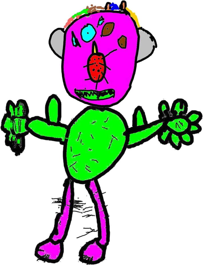 Lion - Munecos Feos Png (734x1024)