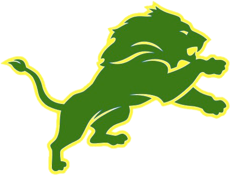 Dublin Lions - Detroit Lions Logo Png (487x367)