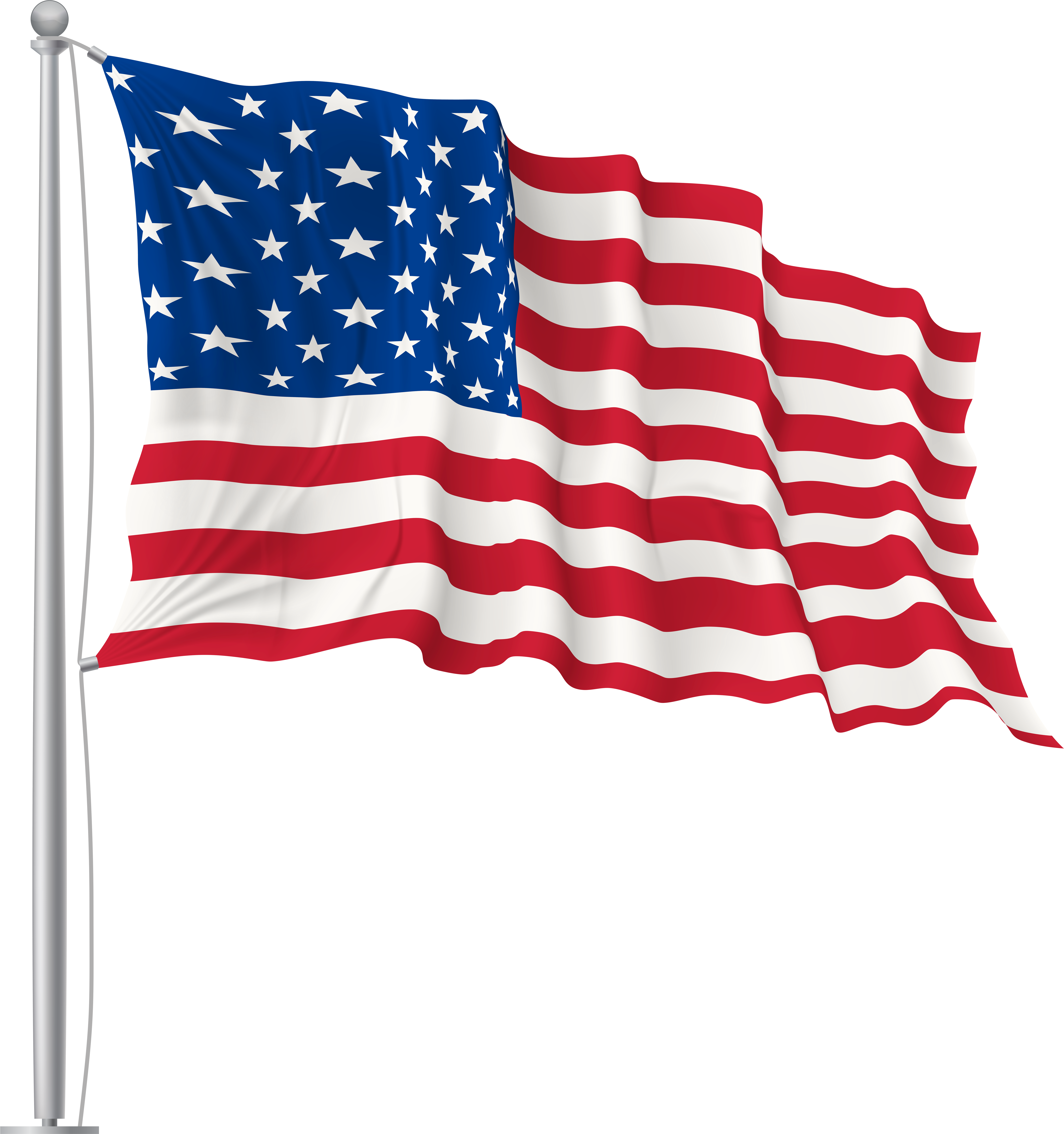 Usa Waving Flag Png Image Drawings Pinterest Flags - Usa Waving Flag Png Image Drawings Pinterest Flags (7508x8000)