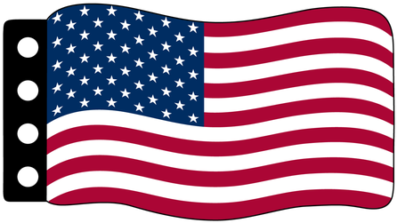 Usa Flag - Made In The Usa (500x289)