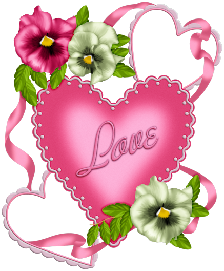 Lkd Princecharmingts Floralhearts - Heart (437x528)