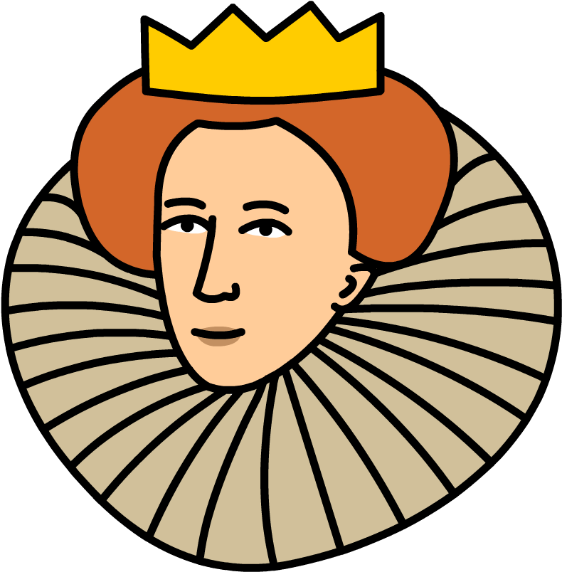 Crown Clipart Queen Elizabeth - Clock Face Template (880x880)