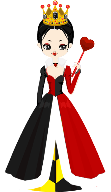 Queen Of Hearts Classic Version By Marasop - Queen Of Hearts Clip Art (490x832)