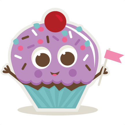 Birthday Cupcake Svg Cut Files For Scrapbooking Birthday - Cupcake (432x432)