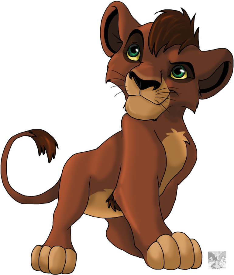 Kovu - Lion King Kovu Cub (828x964)