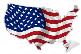 American Flag And Dove (400x400)