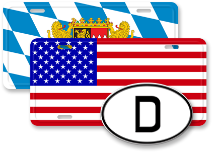 Flag License Plates/oval Id - Solberg–hunterdon Airport (477x355)