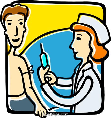 Get A Flu Shot Clipart Png (450x480)