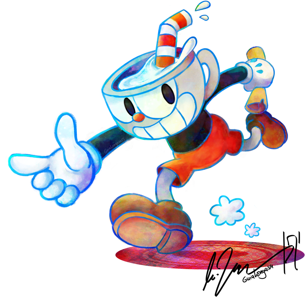 Cuphead Dream Team Style By Whatifgirl Cuphead Dream - Cuphead Dream Team Style By Whatifgirl Cuphead Dream (1024x1024)