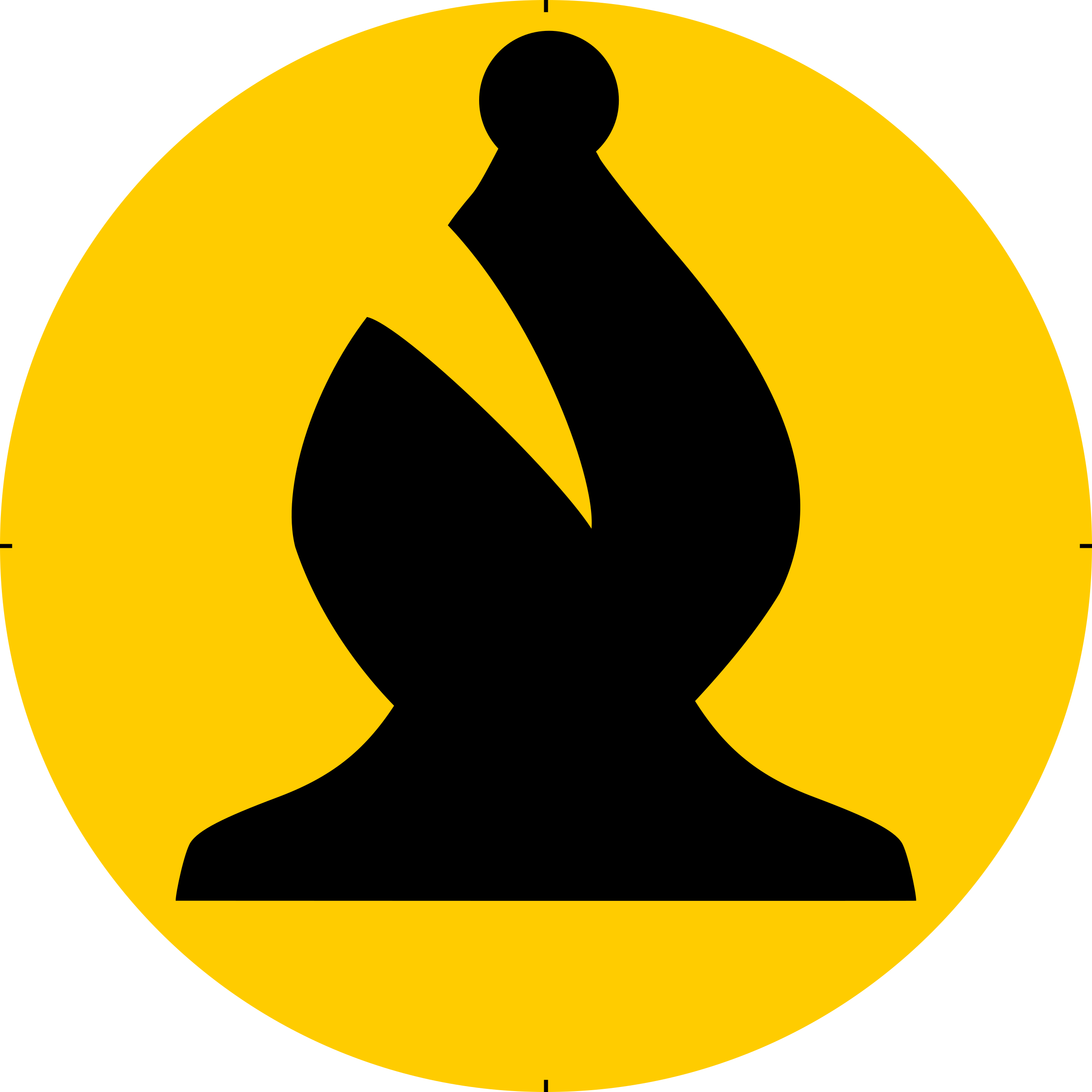 Chess Piece Symbol Black Bishop Alfil Negro - Chess Yellow And Black (2400x2400)