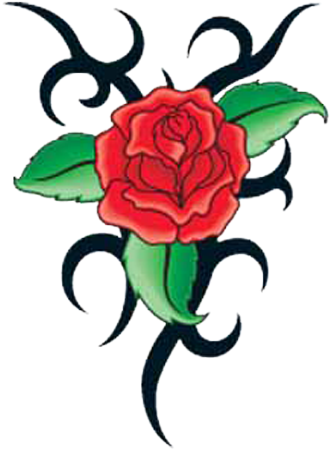 Rose - Rose Tattoo Designs (350x479)