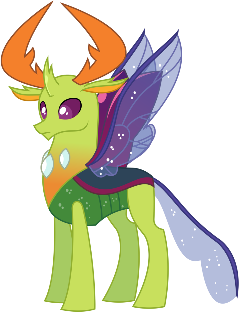 King Thorax By Sketchmcreations - Mlp Thorax (790x1024)