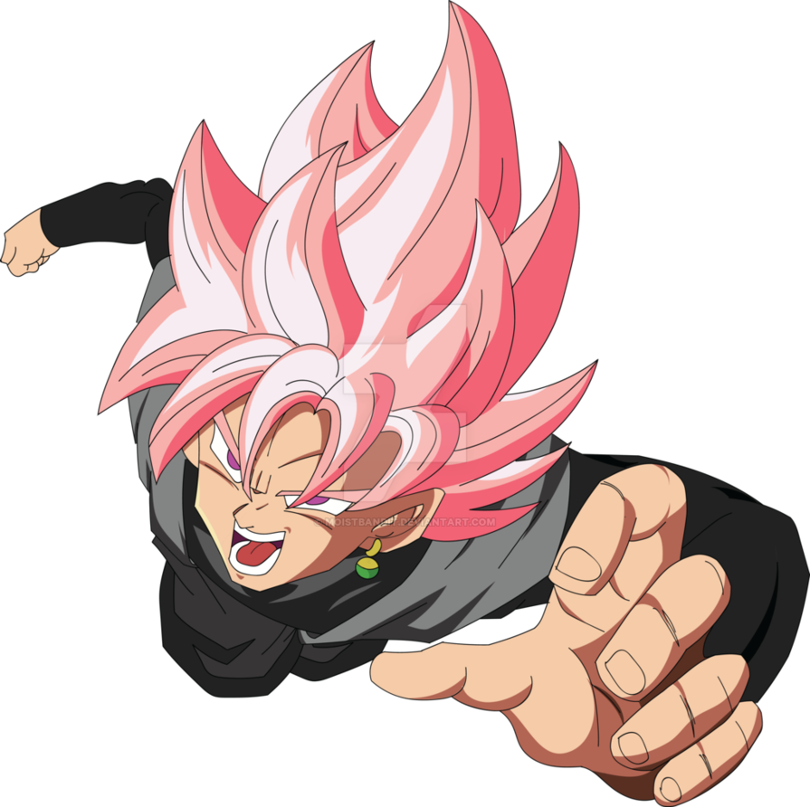 Super Saiyan Rose Goku Black - Goku Black Super Saiyan Rose Transparent (895x892)