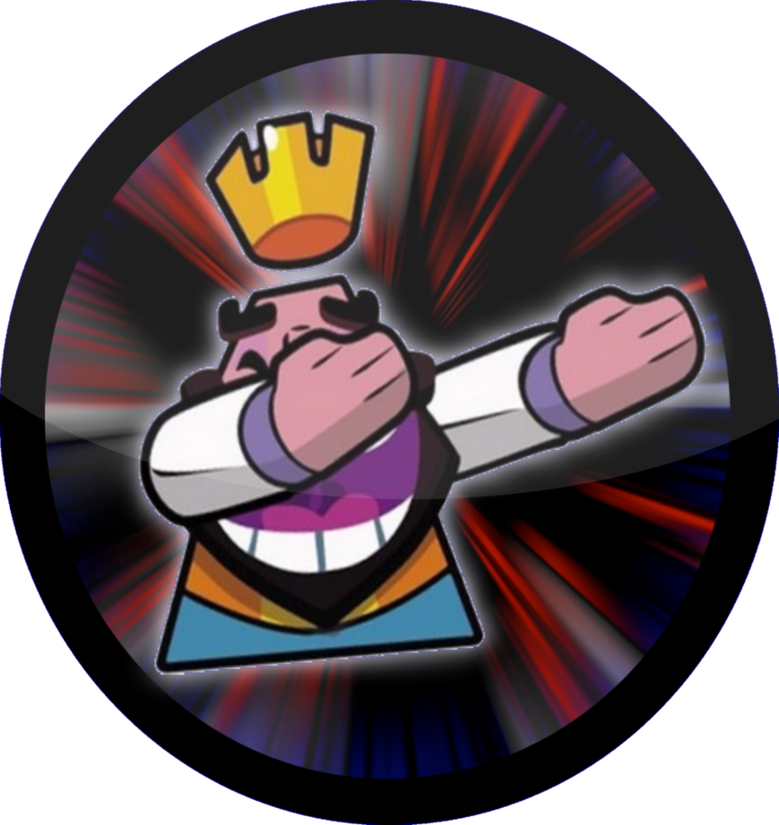 King Dab Medal By Josael281999 - Clash Royale Dab (869x920)