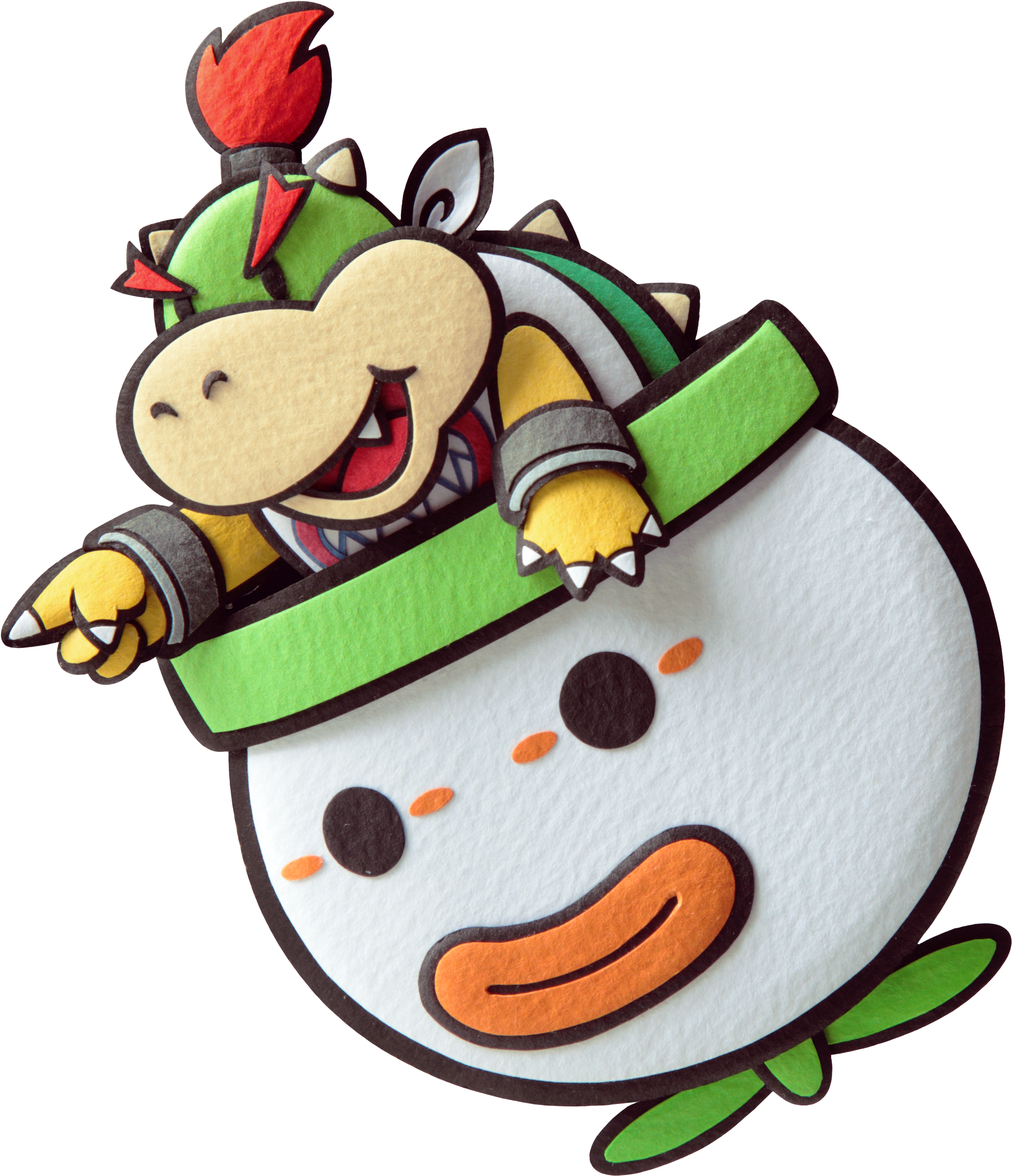 Image - Paper Mario Bowser Jr (2095x2442)