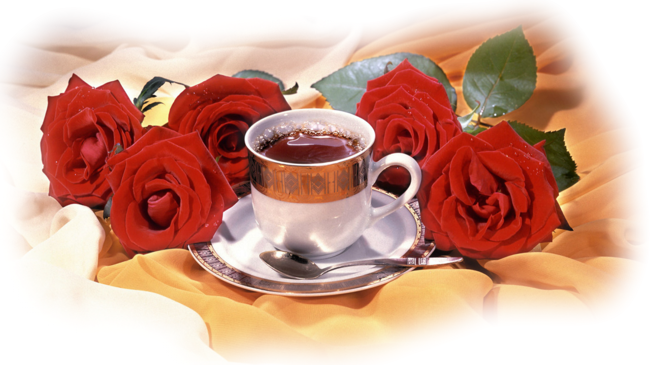 Flowering Tea Coffee Breakfast Teacup - Flowering Tea Coffee Breakfast Teacup (1280x720)