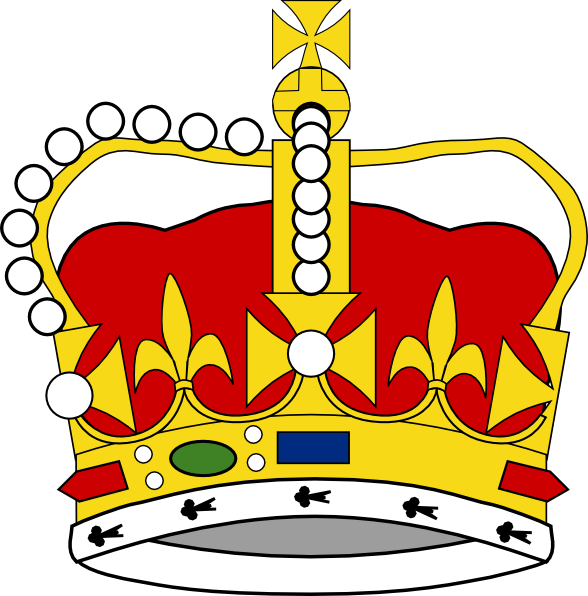 Clipart Of Crown (588x596)
