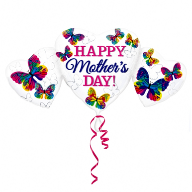 Mother's Day Clipart - Happy Mothers Day Heart (386x386)