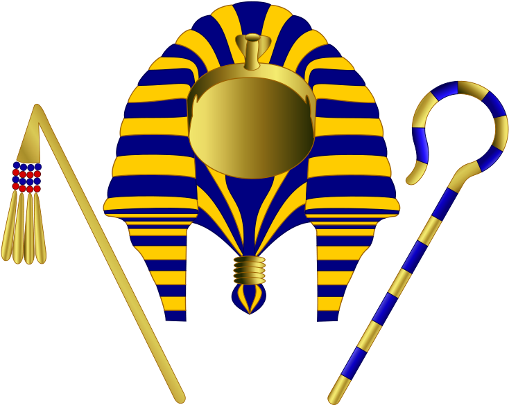 Nemes Headdress - Google Search - Insygnia Faraona (741x600)