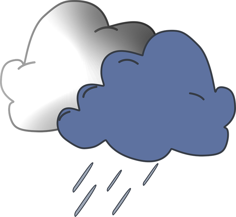 Rain Animated Cliparts 11, - Clip Art (783x720)