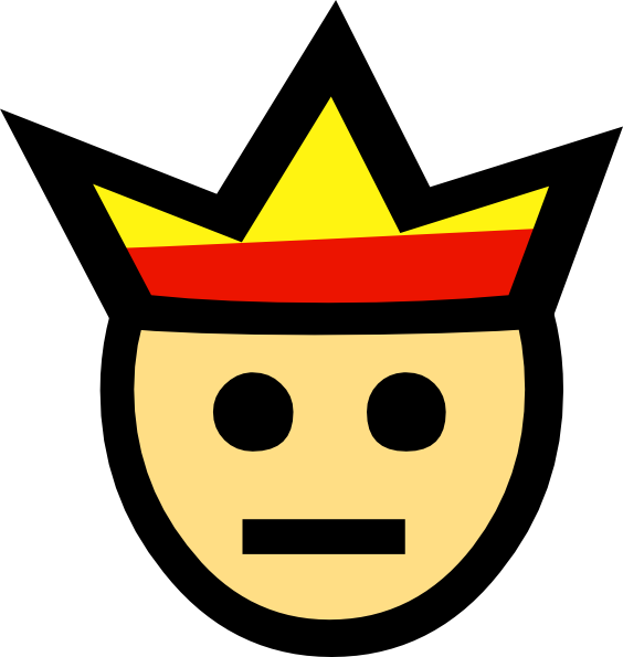 King Face Clip Art At Clkercom Vector Online Royalty - Bonfire Clipart (564x595)