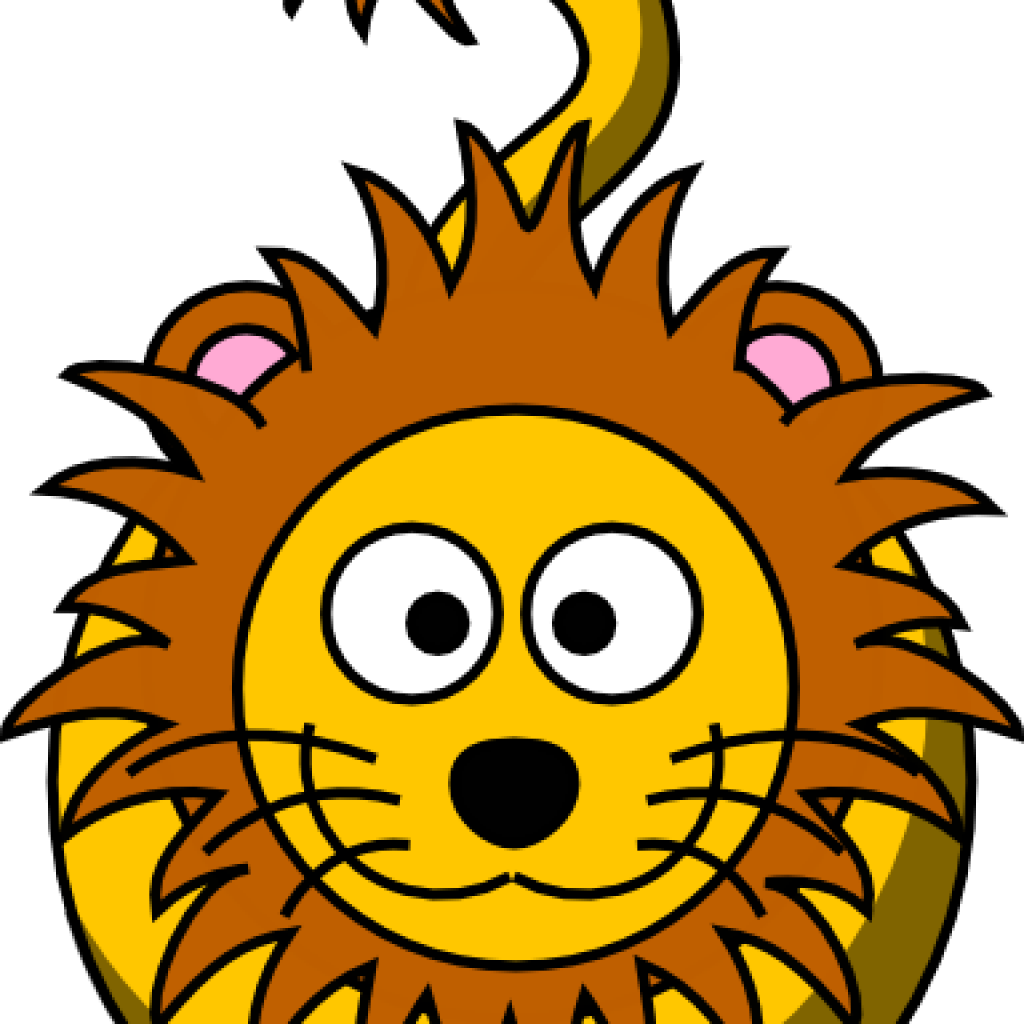 Free Lion Clipart Cartoon Lion Clip Art Vector Clipart - Cartoon Lion (1024x1024)