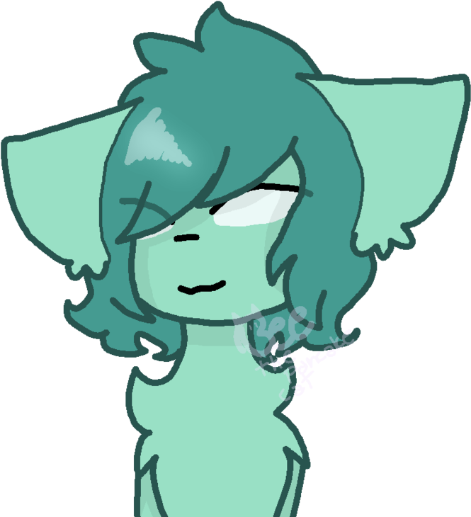 Rainiinq //comm// By Bee The Pancake Cat - Cartoon (894x894)