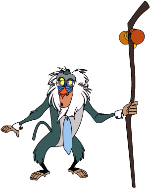 Chris Sprys Animation Portfolio Flash Designs - Rafiki (316x382)