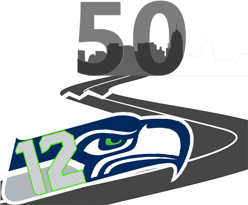 Road To The Playoffs Cut Short For Seahawks - Seattle Seahawks (500x500)