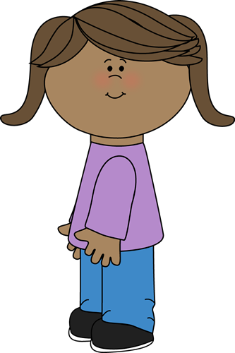 Little Girl Clip Art - Little Girl Clipart (333x500)