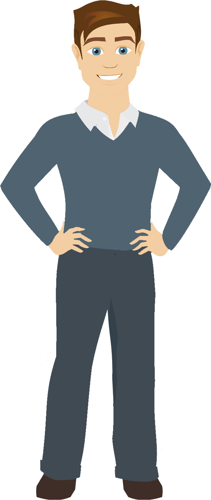 Homem Clipart (700x1769)