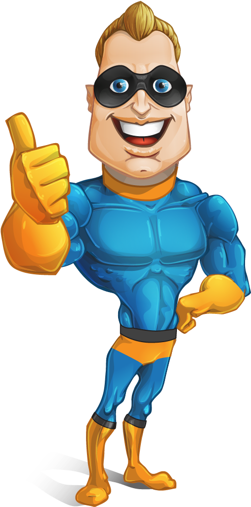 Smiling Superhero-05 - Flyer Man (1025x1281)