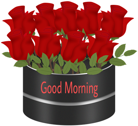 99 Good Morning Wishes With Flowers Pictures - Morning (584x480)